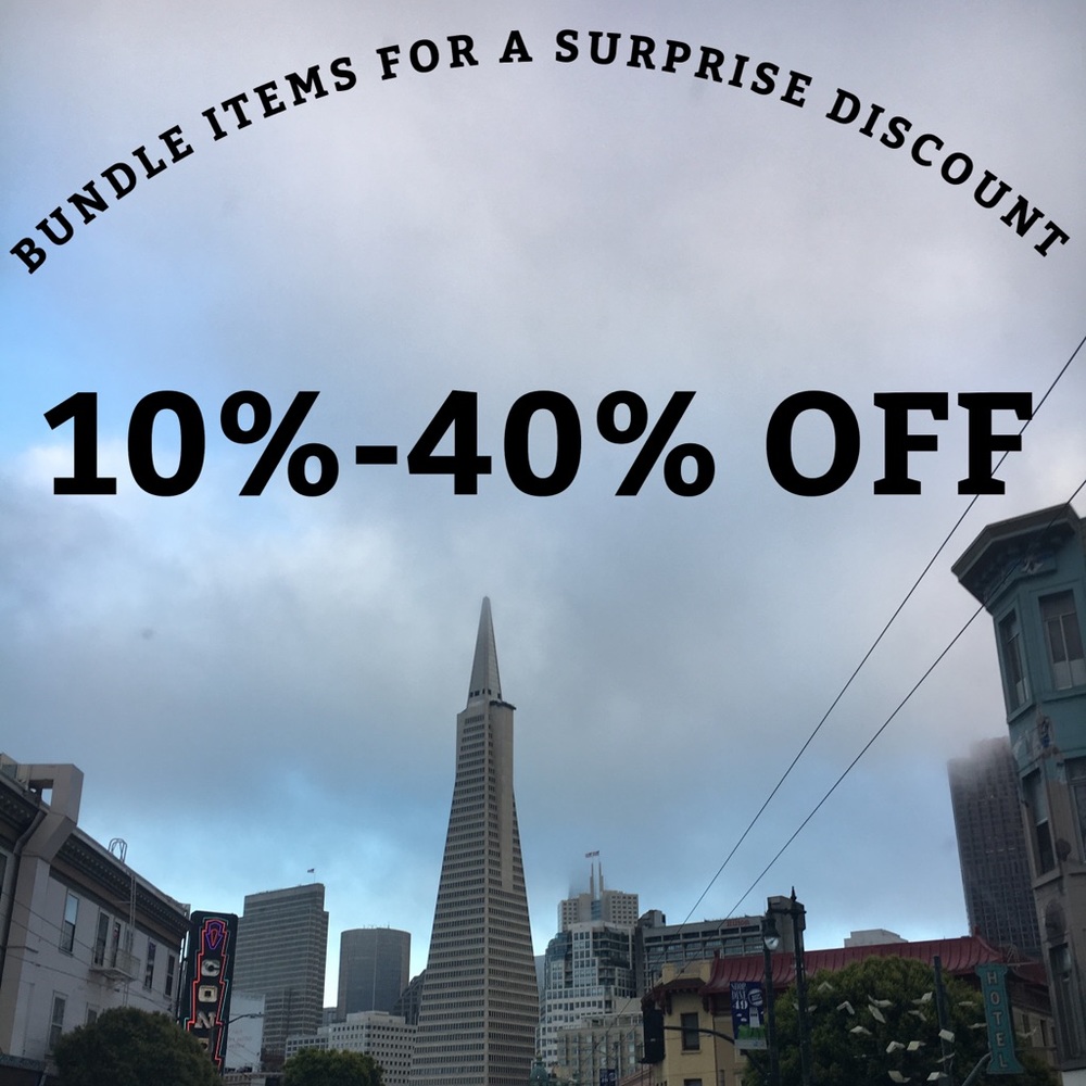 BUNDLE 2+ ITEMS FOR 10-40 PERCENT OFF